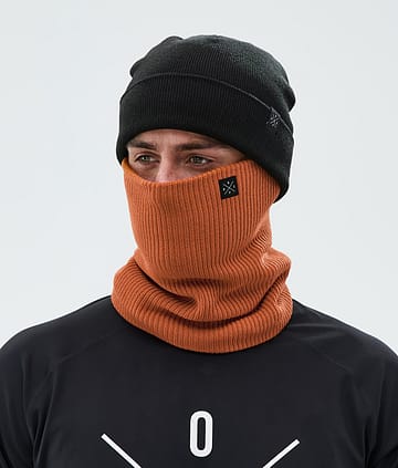 2X-Up Knitted Facemask Burned Orange