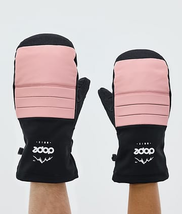 Ace Snow Mittens Soft Pink