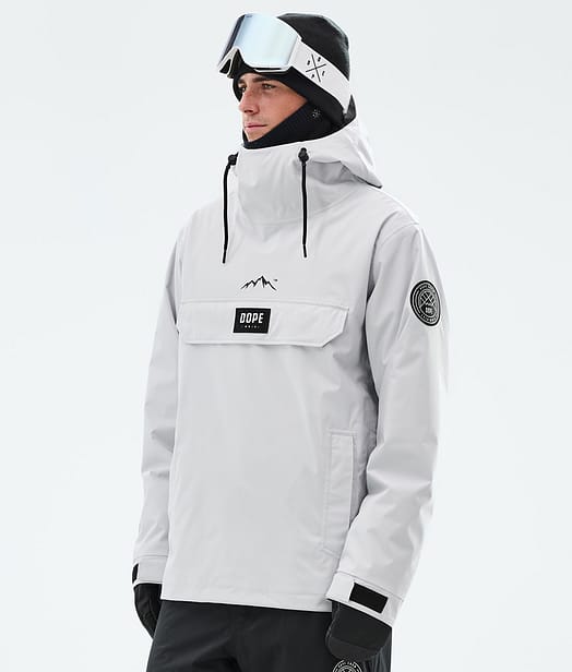 Blizzard Bunda na Snowboard Pánské Light Grey