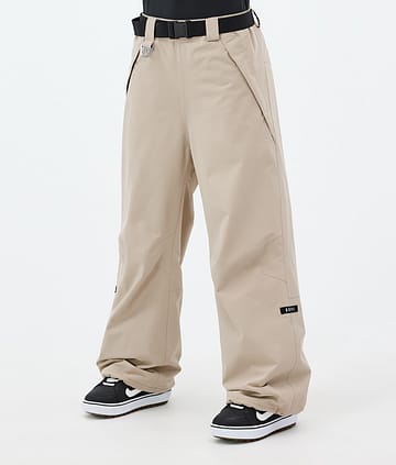 Big W Pantalones Snowboard Mujer Sand