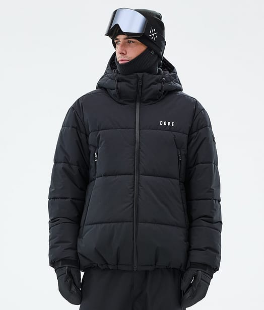 Dope Puffer Full Zip スキージャケット メンズ Black