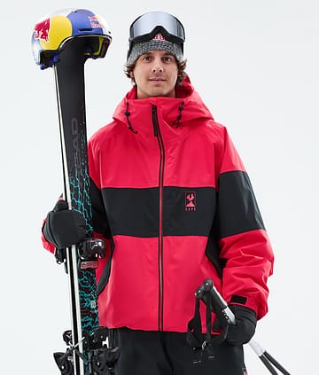 JT Spartan Ski Jacket Men Red/Black