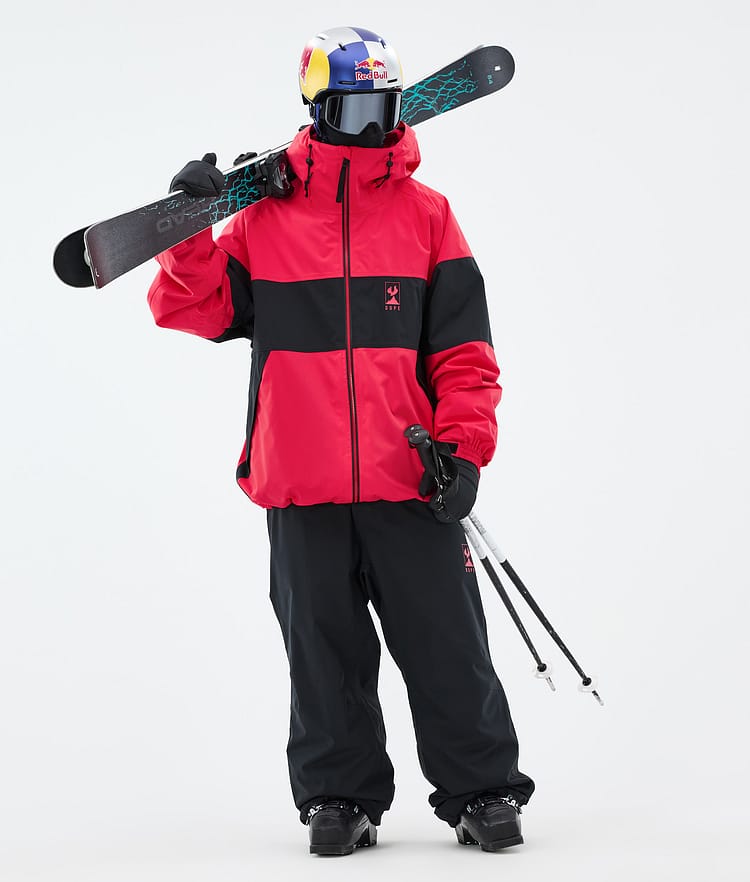JT Spartan Ski Jacket Men Red/Black