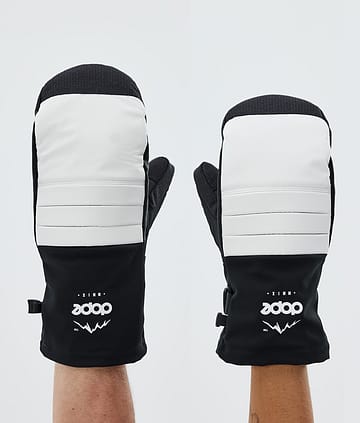 Ace Snow Mittens Whitish