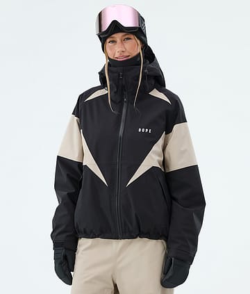 Spartan W Ski Jacket Women Spike Black/Sand