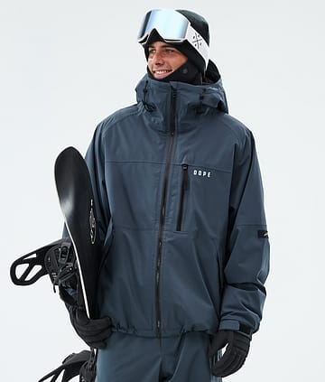 Apex Snowboard Jacket Men Metal Blue