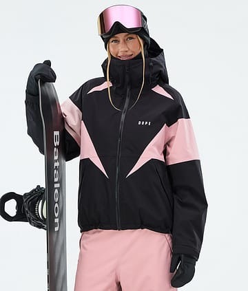 Spartan W Snowboard Jacket Women Spike Black/Soft Pink
