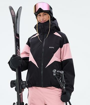 Spartan W Ski Jacket Women Spike Black/Soft Pink