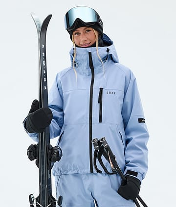 Apex W Ski Jacket Women Light Blue