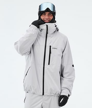 Apex Ski Jacket Men Light Grey