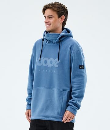 Cozy II Fleece Hoodie Men Blue Steel