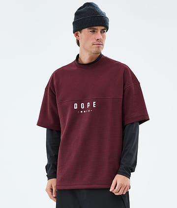 Forge Midlayer T-shirt Men Burgundy