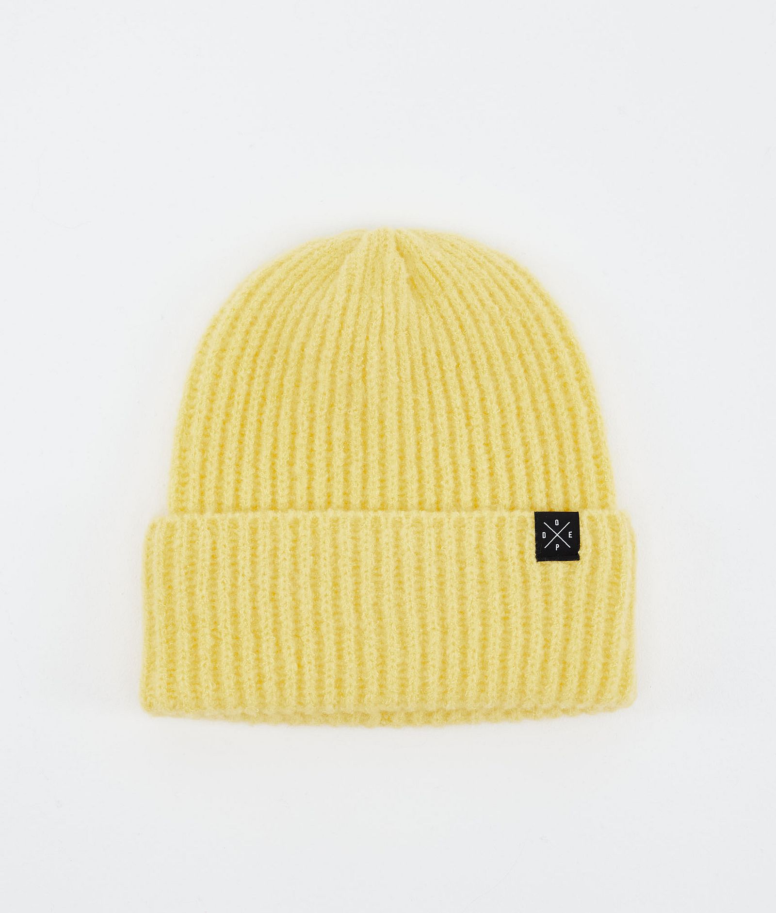 Chunky Beanie čepice Faded Yellow, Obrázek 1 z 3