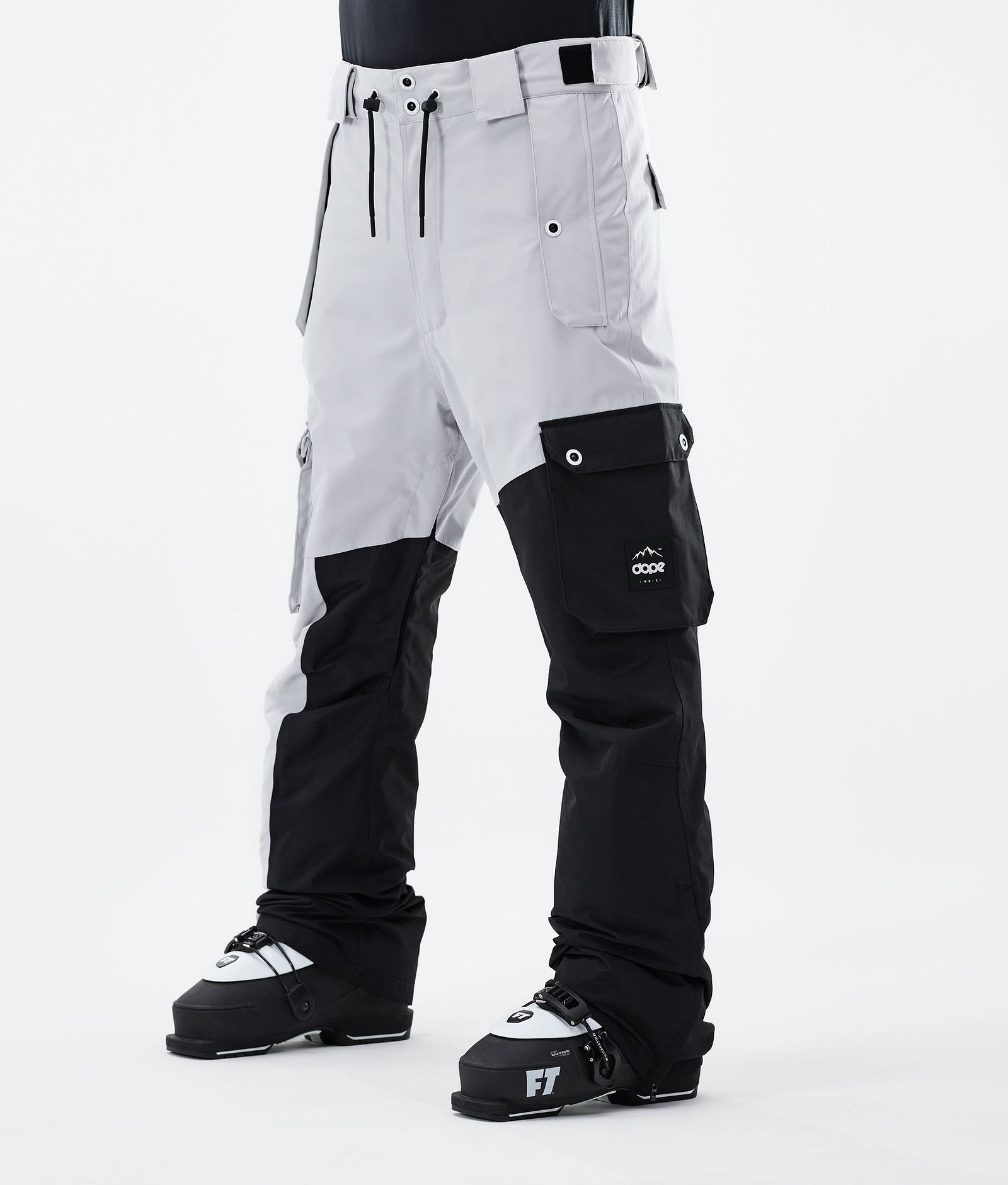 Adept 2021 Ski Pants Men Light Grey/Black, Image 1 of 6