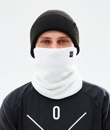 2X-UP Knitted Facemask White