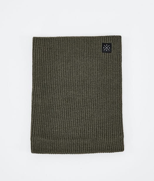 2X-UP Knitted Ansiktsmask Olive Green