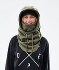 Cozy Hood II 2021 Facemask Olive Green, Image 5 of 6