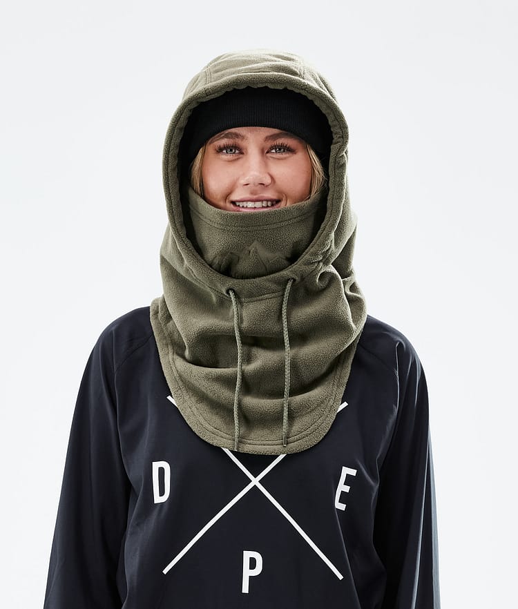 Cozy Hood II 2021 Schlauchtuch Olive Green, Bild 5 von 6