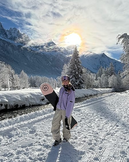 Imagen 1 de 2 - Izzy Wallace Snowboarding