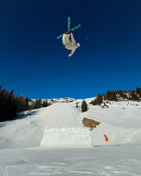 Imagen 1 de 2 - Sam Baumgartner esquiando