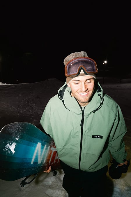 Imagen 2 de 2 - Gabriel Almqvist Snowboarding
