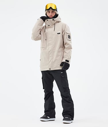 Adept Outfit Snowboardowy Mężczyźni Sand/Black