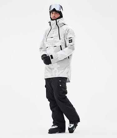 Akin Ski Outfit Heren Grey Camo/Black