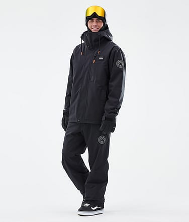 Blizzard Full Zip Snowboardoutfit Herre Black/Black