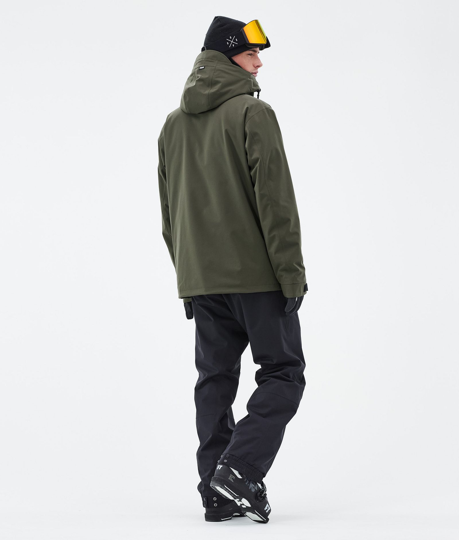 Blizzard Full Zip Outfit Narciarski Mężczyźni Olive Green/Black, Image 2 of 2