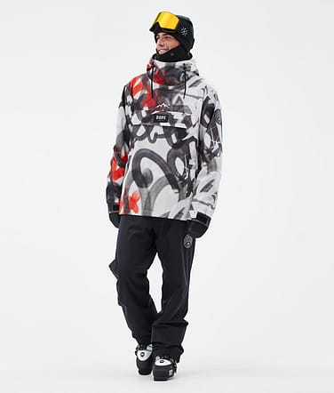 Blizzard Ski Outfit Men Spray Black Red/Black