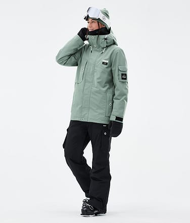 Adept W スキーウェアセット レディース Faded Green/Black