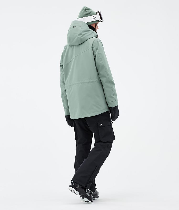 Adept W Ski Outfit Dame Faded Green/Black, Image 2 of 2