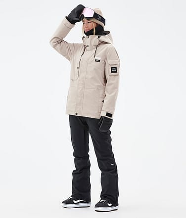 Adept W Snowboardoutfit Dame Sand/Black