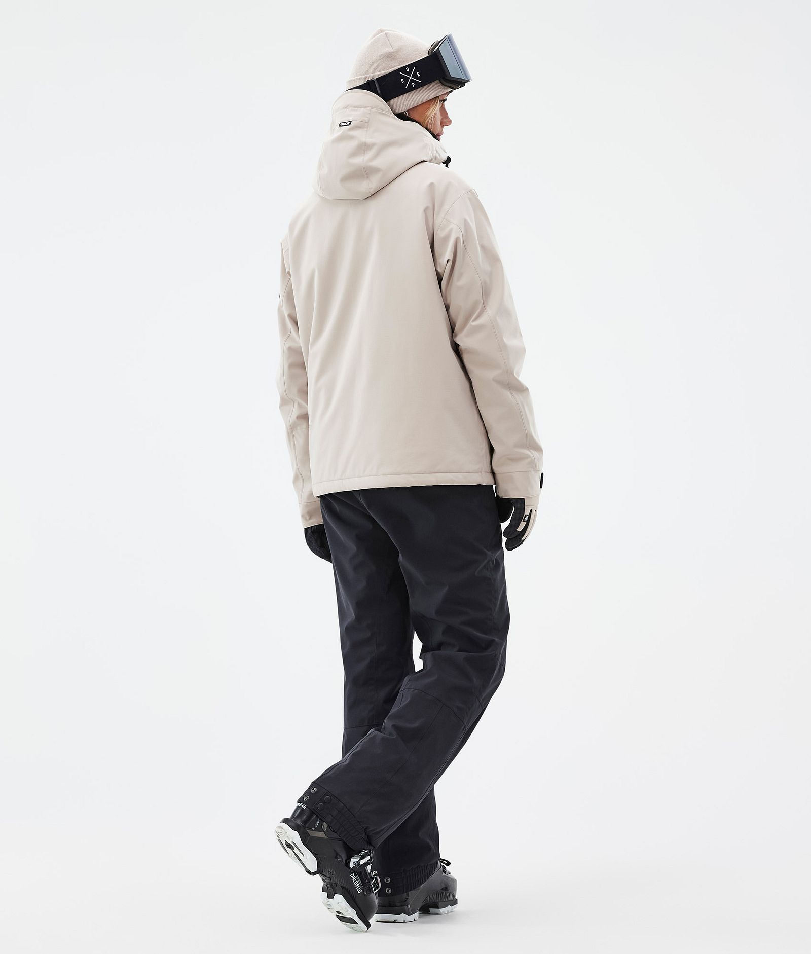 Blizzard W Full Zip Outfit Narciarski Kobiety Sand/Black, Image 2 of 2