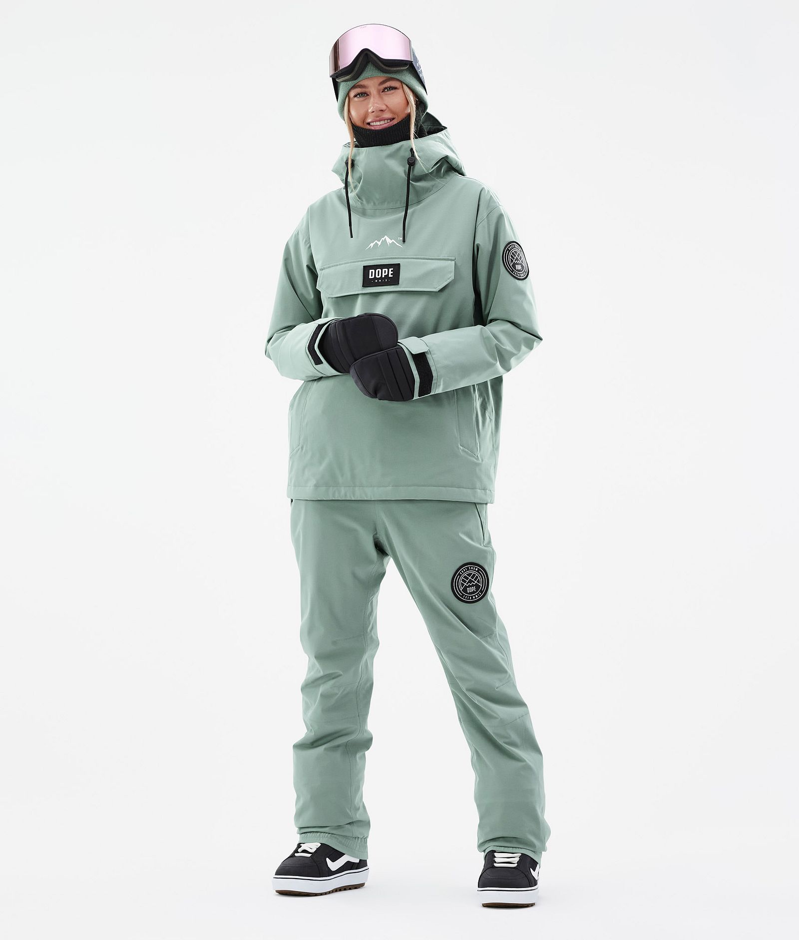 Blizzard W Outfit Snowboardowy Kobiety Faded Green/Faded Green, Image 1 of 2