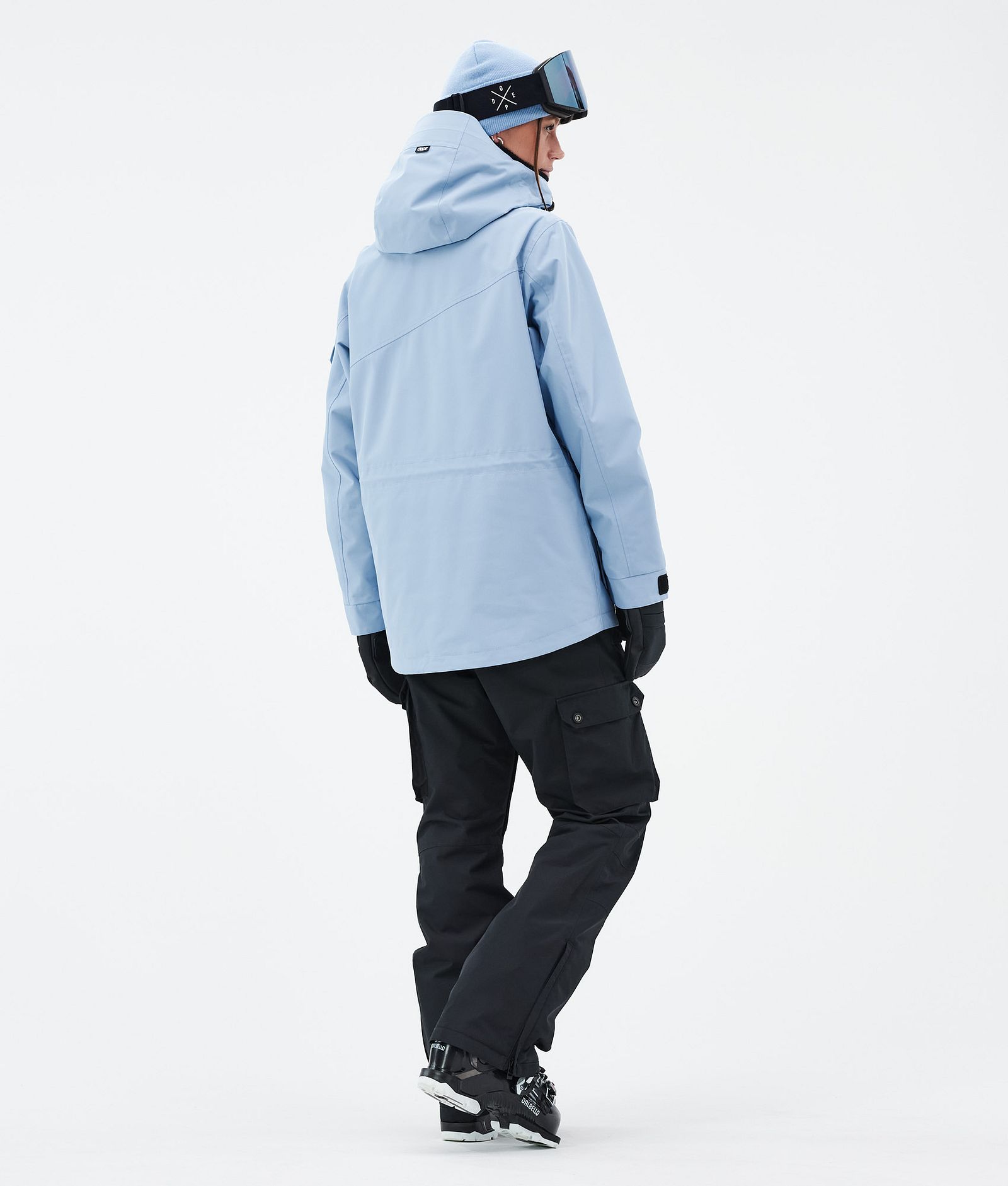 Adept W Outfit Narciarski Kobiety Light Blue/Blackout, Image 2 of 2