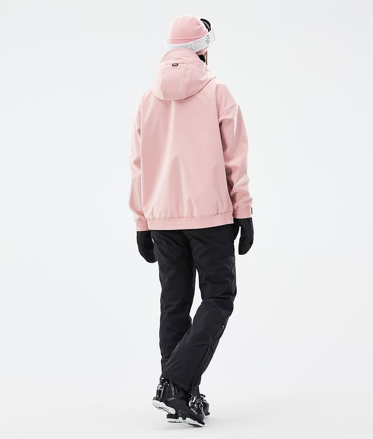 Cyclone W Skidoutfit Dame Soft Pink/Black, Image 2 of 2